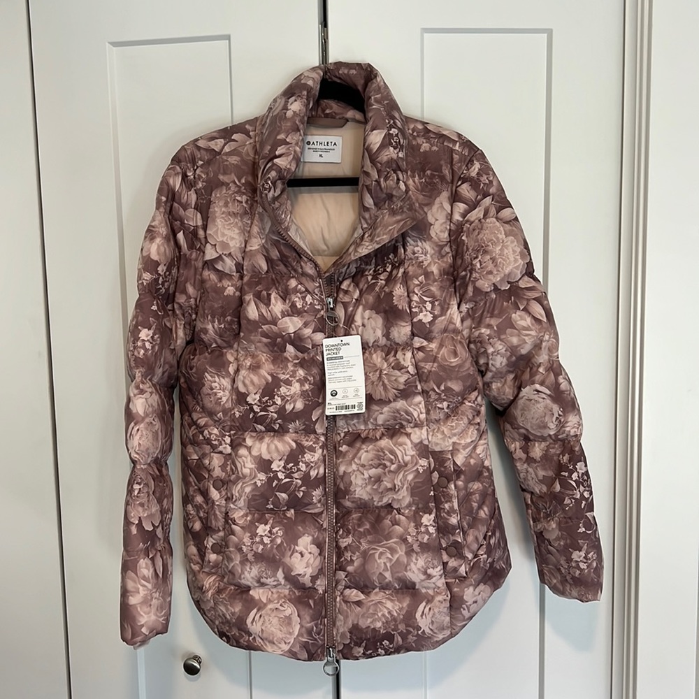 Downtown Printed Jacket - Athleta XL